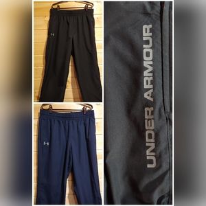 2 Pair Under Armour Vital Warm Up Pants Mens Extra Large w  Ankle Zippers